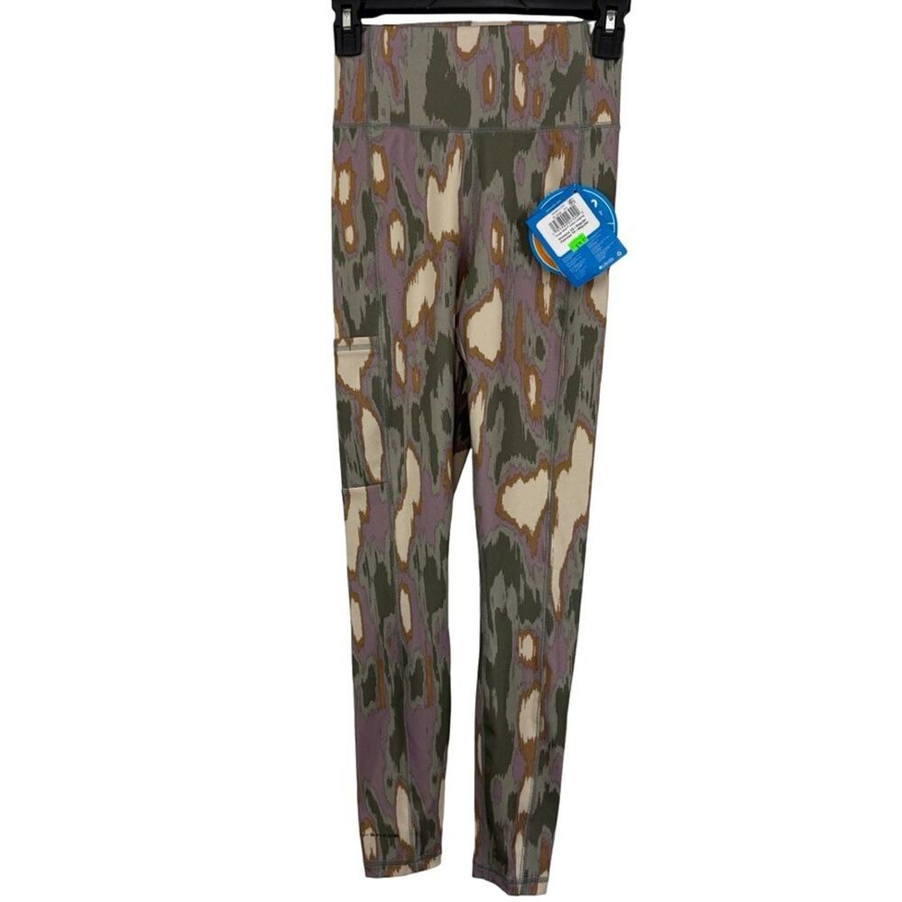 Columbia PFG Tough Shot Camo Legging Skinny Compression Fishing Pants NWT sz XS